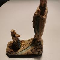 statua Bernadette resina 