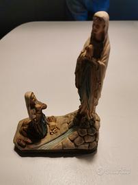 statua Bernadette resina 