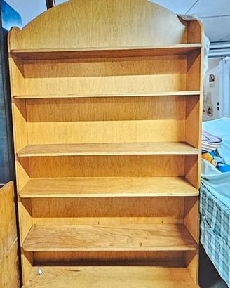 LIBRERIA  BIFACCIALE 6  PER LATO RIPIANI MISURE