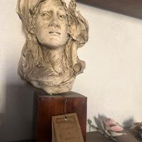 Scultura ceramica Morlin