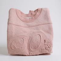 Felpa crop  NafNaf Paris rosa 