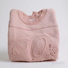 Felpa crop  NafNaf Paris rosa 