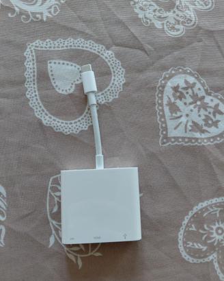 Adattatore multiporta USB‑C/AV digitale per Mac