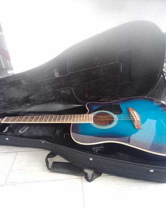 chitarra elettroacustica  +accessori 