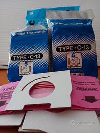 sacchetti C13 per aspirapolvere  Panasonic