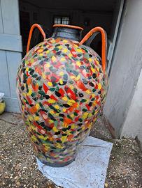Anfora Orcio Giara Vaso Rame Conca Aquilana