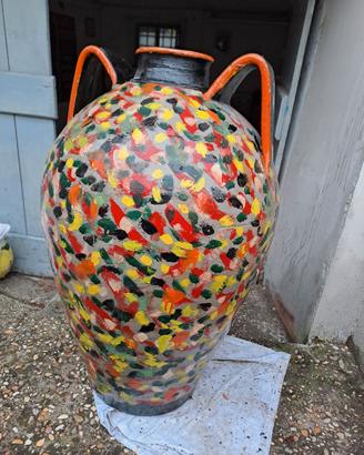 Anfora Orcio Giara Vaso Rame Conca Aquilana