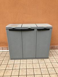 Armadietto raccolta rifiuti