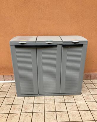 Armadietto raccolta rifiuti