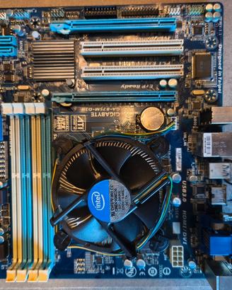 Intel Core i3 3220 +GA-B75M-D3H + 16GB DDR3 1600 +