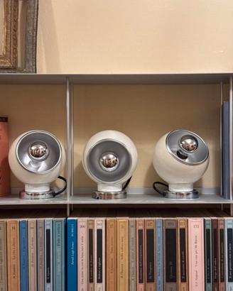 3 applique space age anni “60 lampade