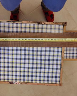 Manico acero fiammato roasted rift sawn