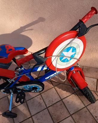 bici 14" capitan America  Dino bikes