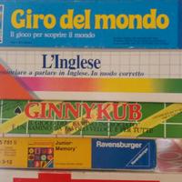 6 GIOCHI IN SCATOLA VINTAGE ANNI' 80