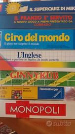 6 GIOCHI IN SCATOLA VINTAGE ANNI' 80