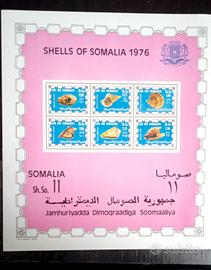 Francobolli Shells of Somalia 1976