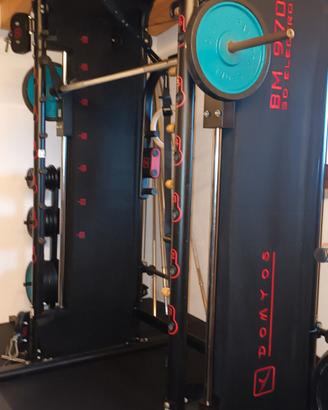 Multistazione palestra rack pesi 