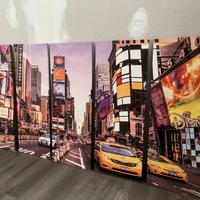 Cinque tele quadro new york