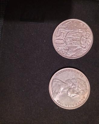 50 cent Australia Argento