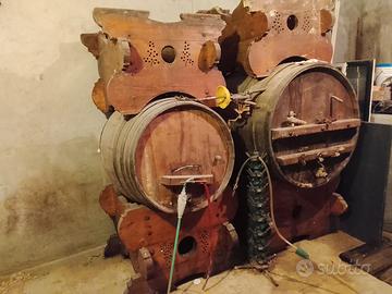 Supporti per botti in legno