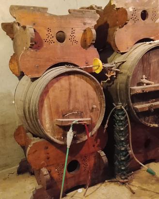 Supporti per botti in legno