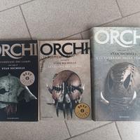 Orchi 3 Libri Saga Fantasy Trilogia Stan Nicholls