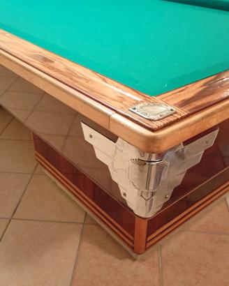 Biliardo Mari vintage con copertura uso tavolo