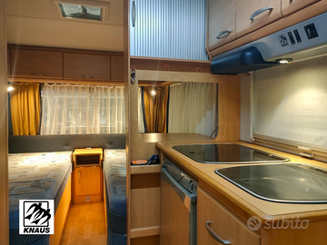 Roulotte Caravan Knaus 500 letti gemelli e mover