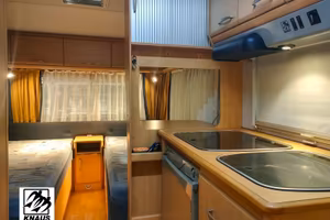 Roulotte Caravan Knaus 500 letti gemelli e mover