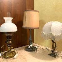 Set 3 lampade vintage