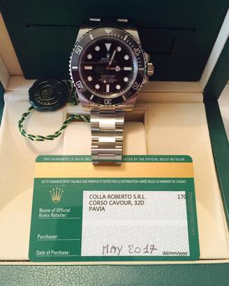 💎 Rolex Submariner ref. 114060 originale