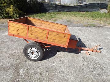 Carrello Rimorchio Motocoltivatore Motofalce