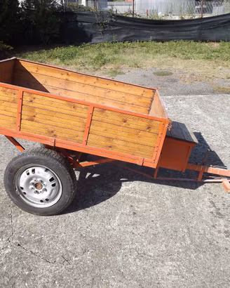 Carrello Rimorchio Motocoltivatore Motofalce