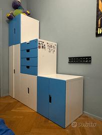 Armadio canera bimbo Stuva IKEA moduli componibili