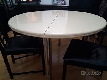 TAVOLO TONDO ALLUNGABILE