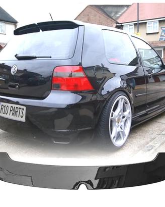 ALETTONE VOLKSWAGEN VW GOLF 4 97-03 LOOK R32 NERO 