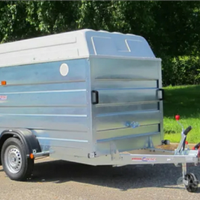 Carrello chiuso Cresci PT6F 750 KG