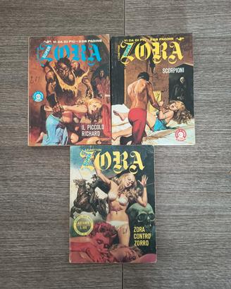 Lotto Fumetti erotici "Super Zora"