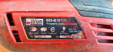 TRAPANO A PERCUSSIONE VIRIUM ED-E 810