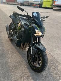 Kawasaki z900 con scarico Akrapovic e mappa FEMA