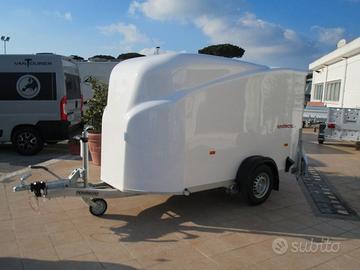 Carrello portamoto, scooter, ecc. chiuso in VTR