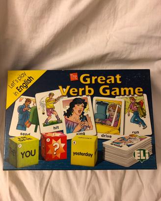 The great verb game English Eli gioco didattico