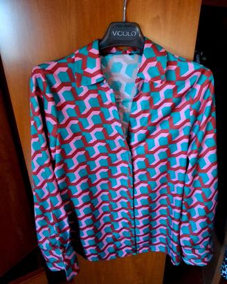 Camicetta Vero moda fantasia geometrica