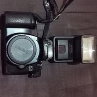 Canon EOS 1000F + Sunpak 355AF Flash auto