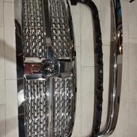 Calandra griglia + profilo cofano cromata Dodge