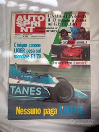 RIVISTA AUTOSPRINT N.6 ANNO 1979 GIACOMELLI