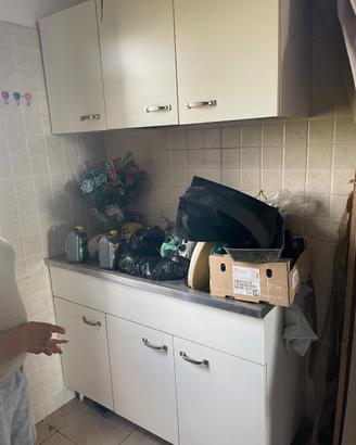 Mobile cucina + lavabo e miscelatore