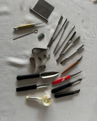 set scovolini frutta coltelli