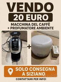 Macchina caffe profumatore ambiente