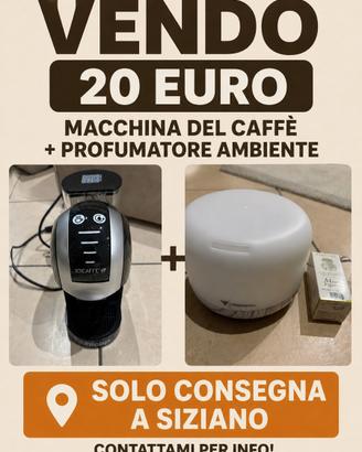 Macchina caffe profumatore ambiente